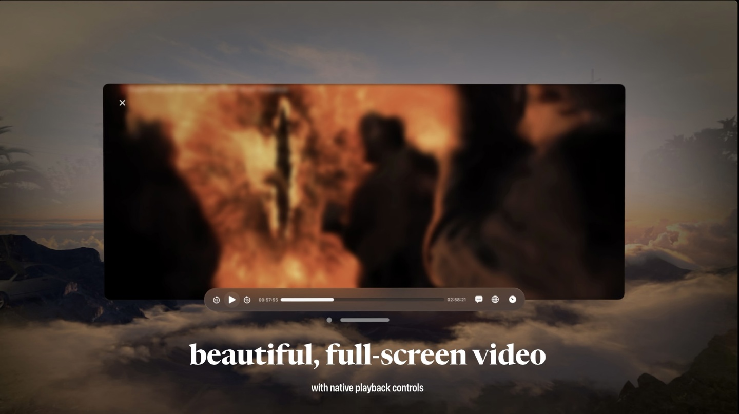 官方不做，民间出手：苹果 Vision Pro 头显第三方 Netflix 应用 Supercut 问世