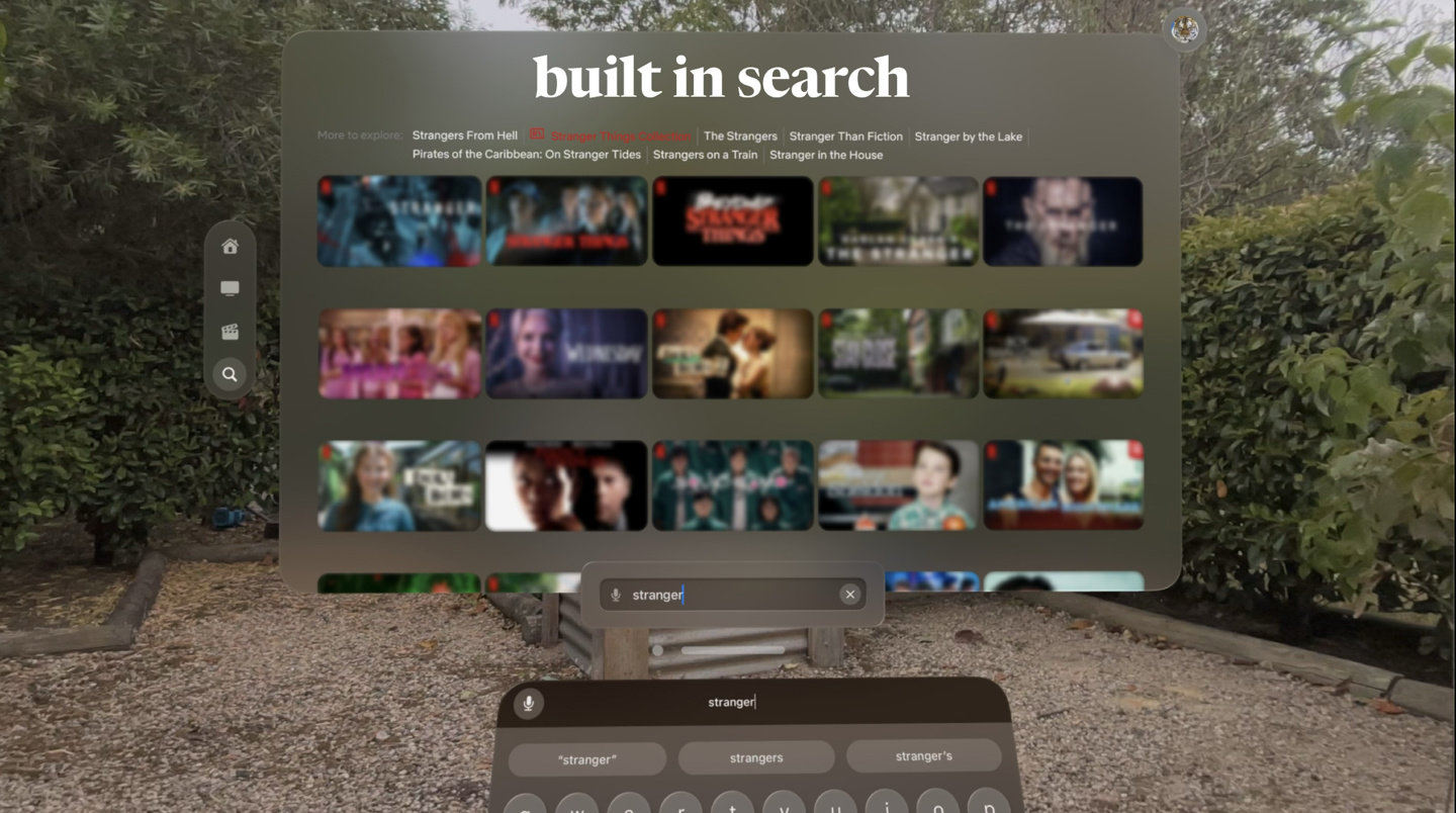 官方不做，民间出手：苹果 Vision Pro 头显第三方 Netflix 应用 Supercut 问世