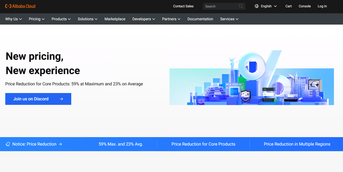 阿里云宣布海外市场全线降价，13 个地域节点平均降幅达 23%