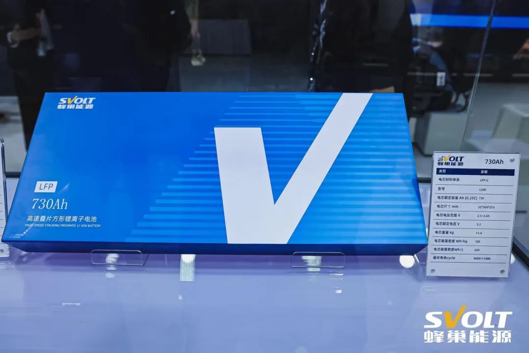 6.9MWh 容量,蜂巢能源发布短刀液冷储能系统和升级版短刀储能电芯