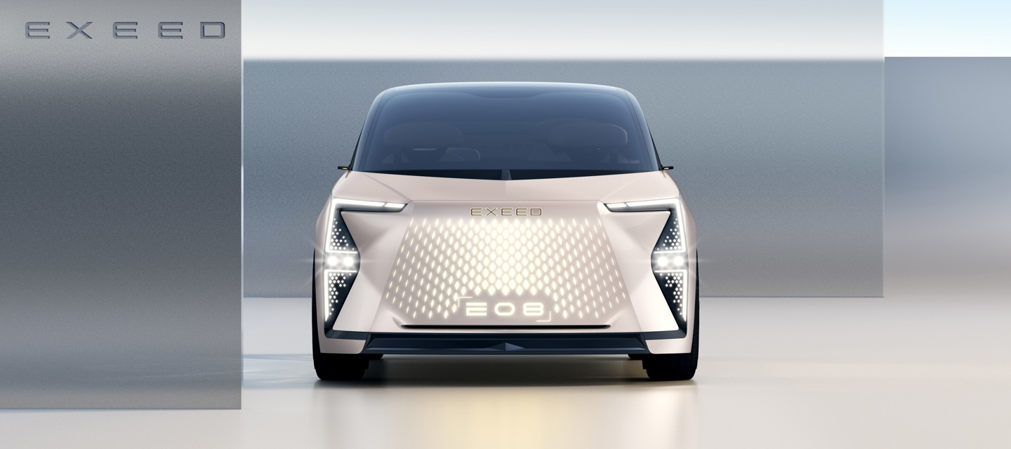 星途 E08 旗舰新能源 MPV 官图发布，采用风之美学 2.0 设计