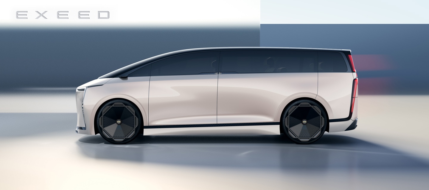 星途 E08 旗舰新能源 MPV 官图发布，采用风之美学 2.0 设计