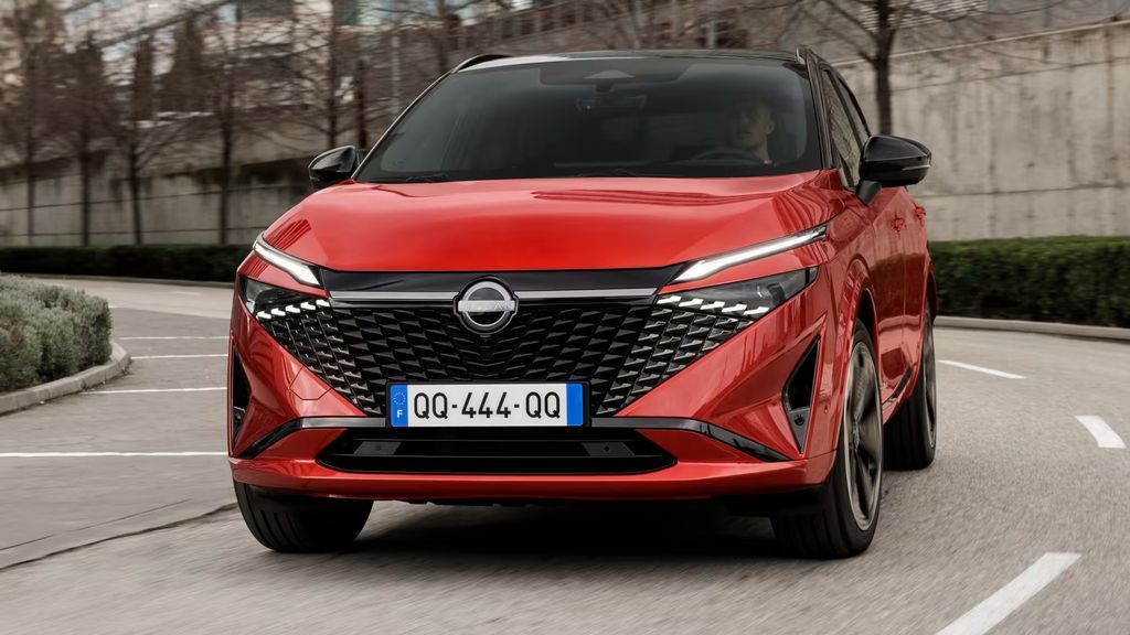 2025 款日产逍客中期改款车型亮相：重新设计前脸