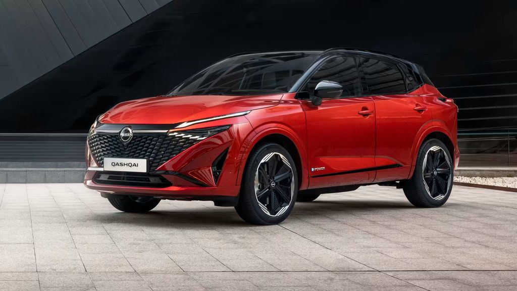 2025 款日产逍客中期改款车型亮相：重新设计前脸