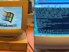 26年古董Win98电脑挑战大语言模型：奔腾II处理器 128MB内存，成功运行！- IT之家