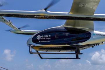 全国首例吨级无人驾驶eVTOL成功飞越琼州海峡