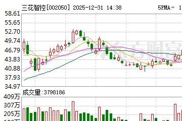 三花智控A股成交额突破200亿元,创近期天量交投